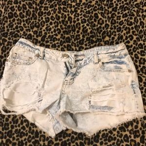 Jean shorts